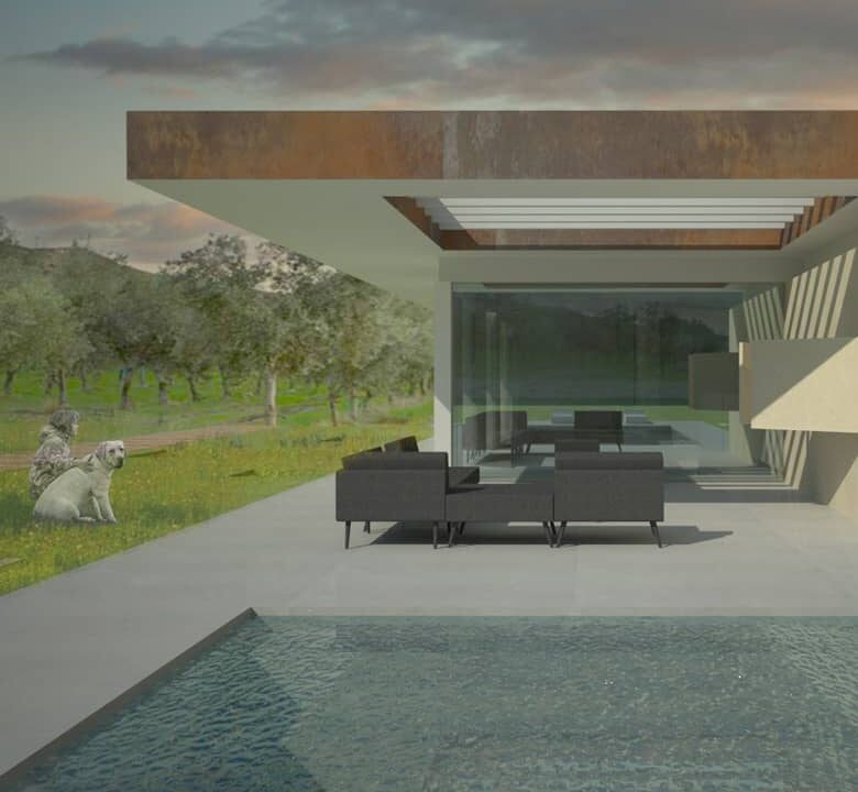 progettazione architetto villa almo